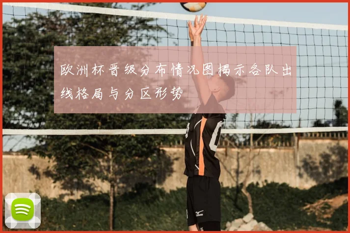 欧洲杯晋级分布情况图揭示各队出线格局与分区形势