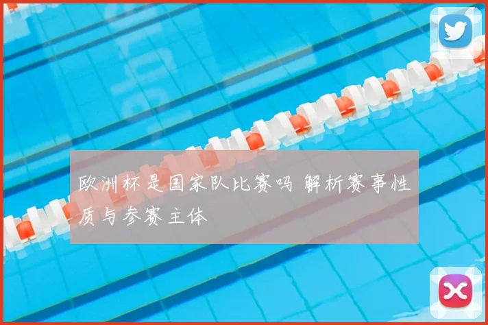 欧洲杯是国家队比赛吗 解析赛事性质与参赛主体